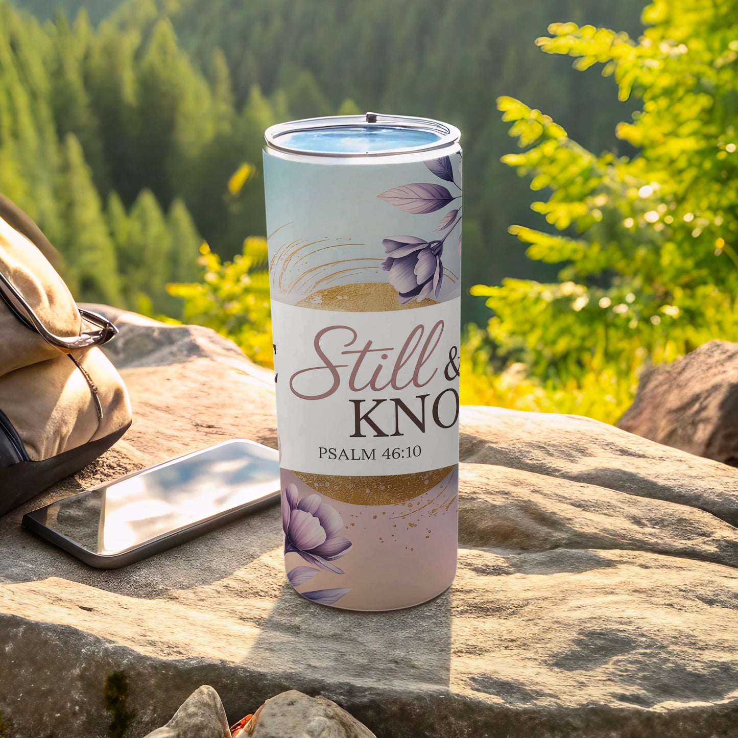 Still and Know Psalm 46:10 Insulated Tumbler