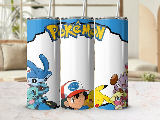 Pokémon Characters Design Insulated Tumbler Cup