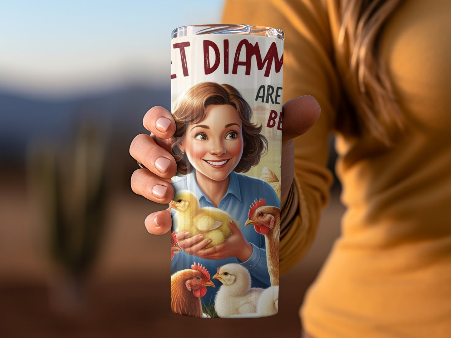 Fun Farm Animal Print Tumbler Perfect for Gifting