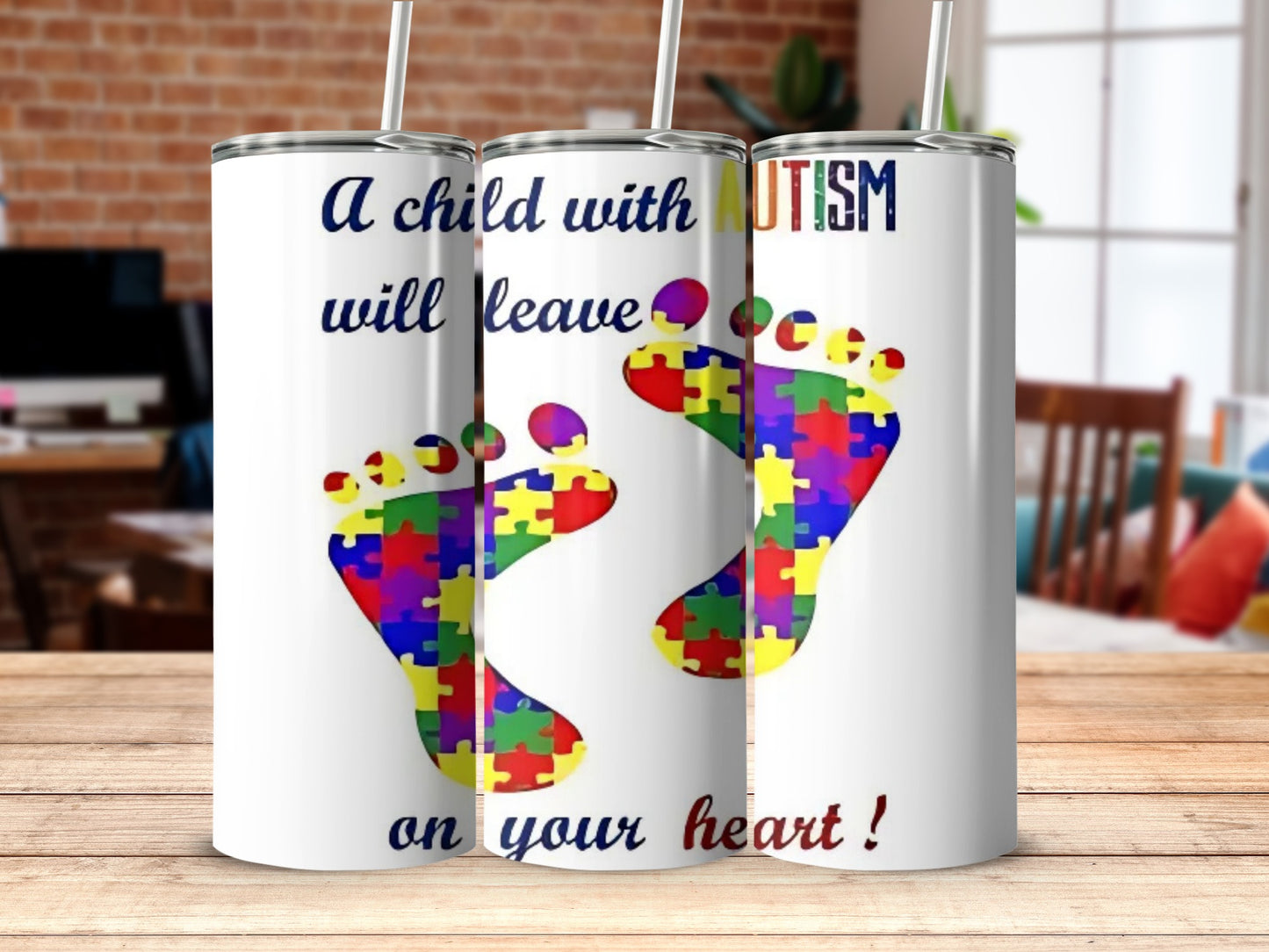 A Child With Autism Will Leave Footprints On Your Heart