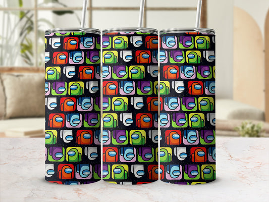 Vibrant Among Us Inspired Tumblers Collection Drinkware