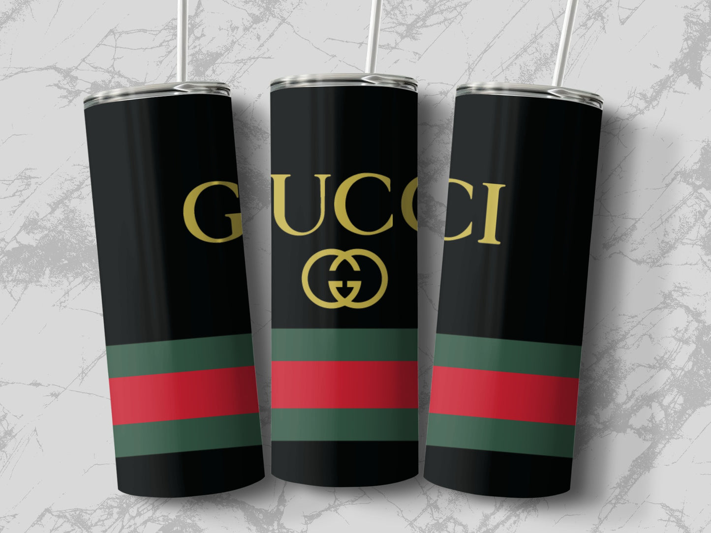 Stylish GUCCI Inspired Tumblers for Everyday Use