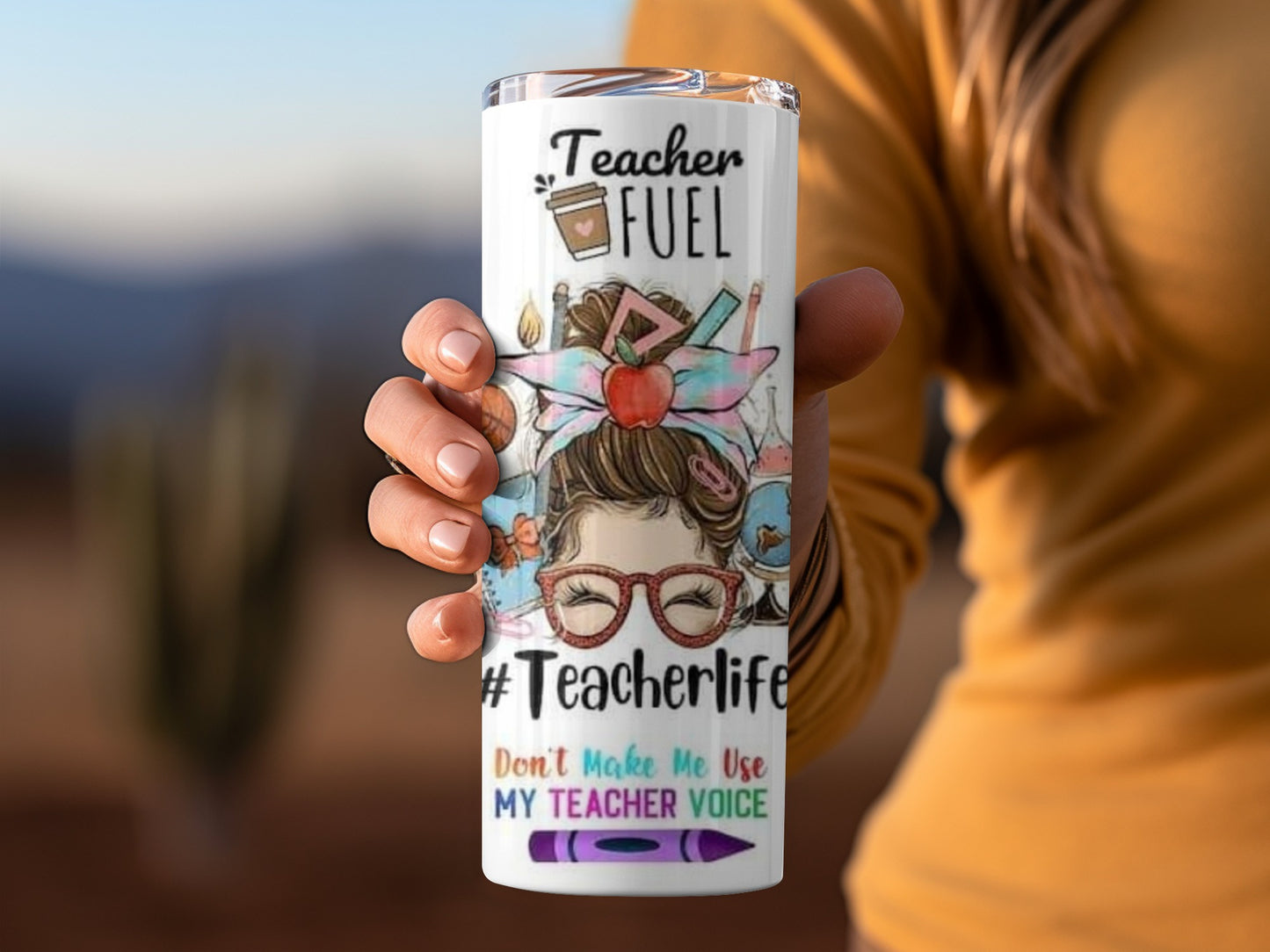 Designs For Teacher With Positive Messages Tumblers