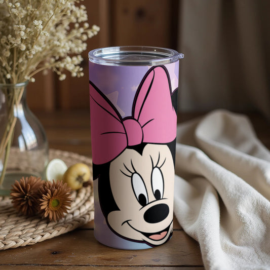 Adorable Minnie Mouse Design Tumbler for Your Drinks