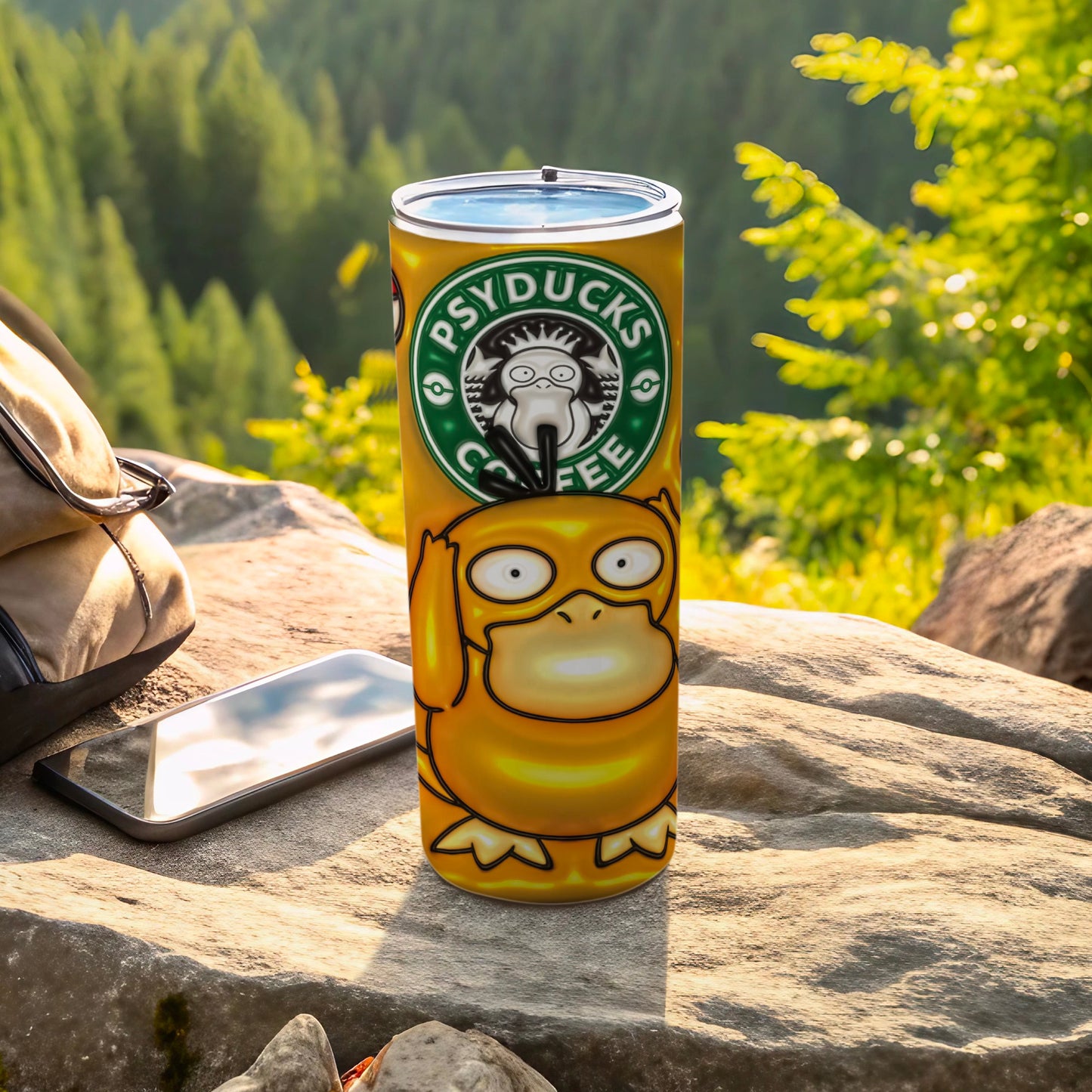 Psyduck Psyducks Coffee Insulated Travel Mug