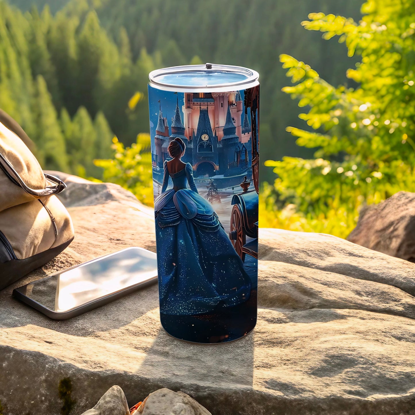 Fairy Tale Princess Artwork Stainless Steel Tumbler