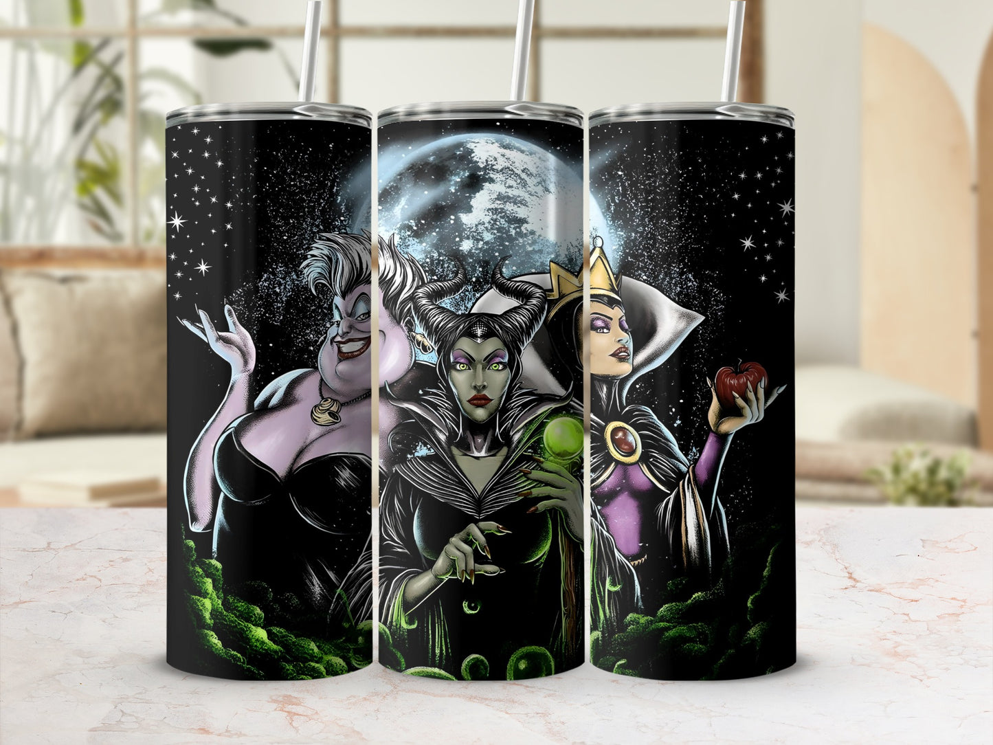 Villainous Characters Insulated Tumbler Travel Mug