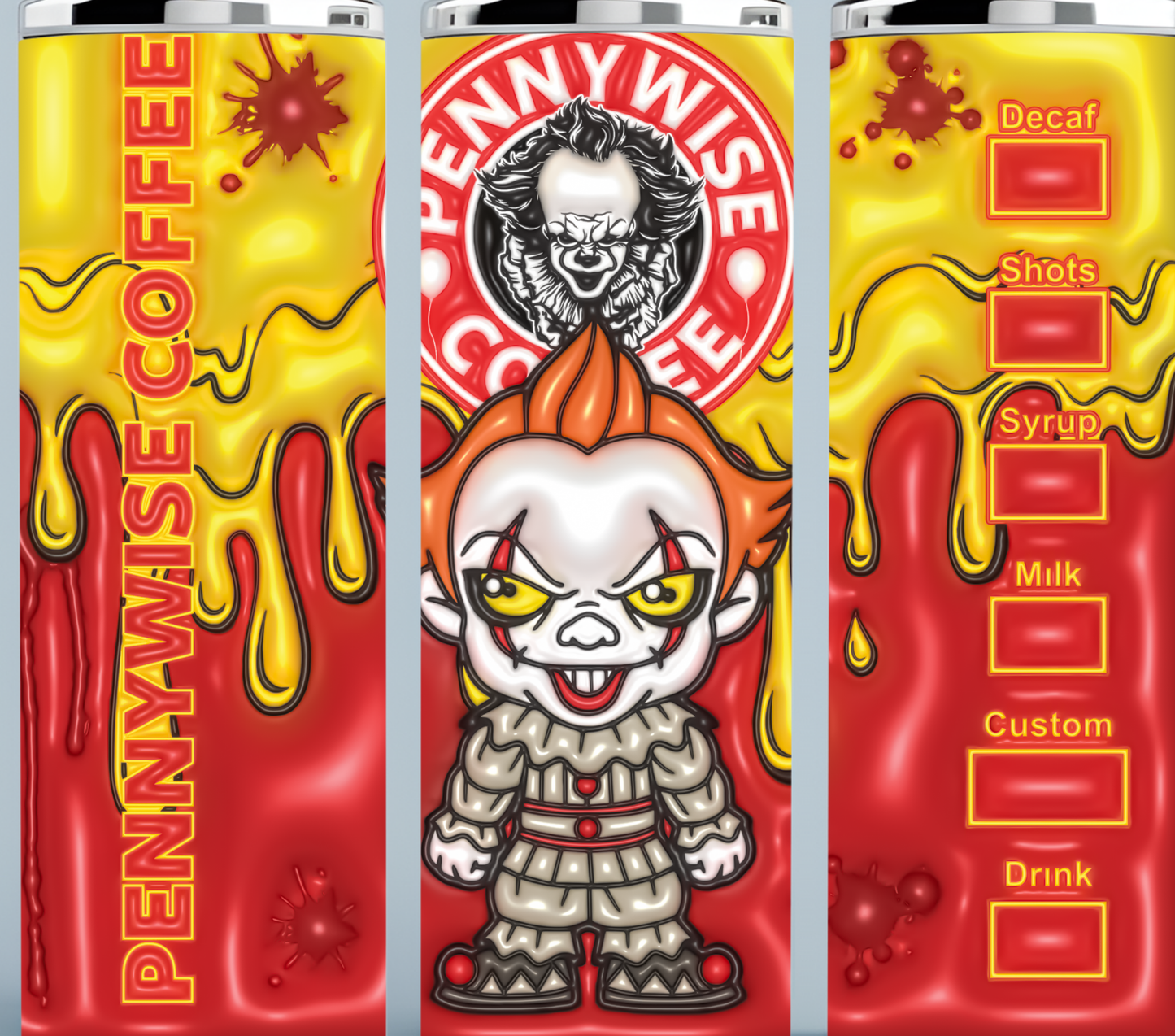 Pennywise Starbucks Coffee tumbler
