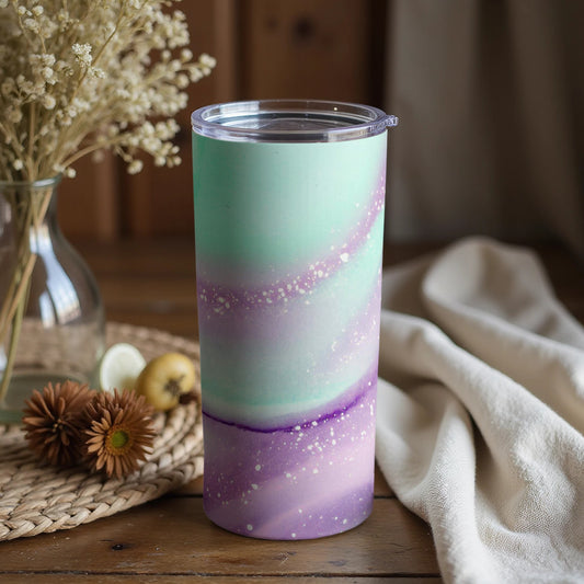 Stunning Pastel Galaxy Design Tumbler for Everyday Use