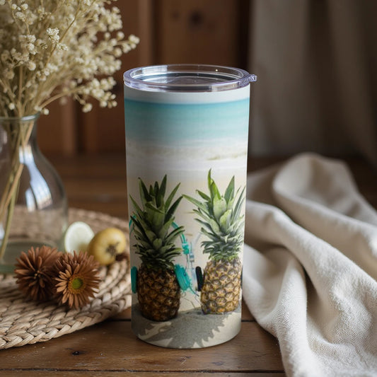 Pineapple Beach Vibes Insulated Tumbler product