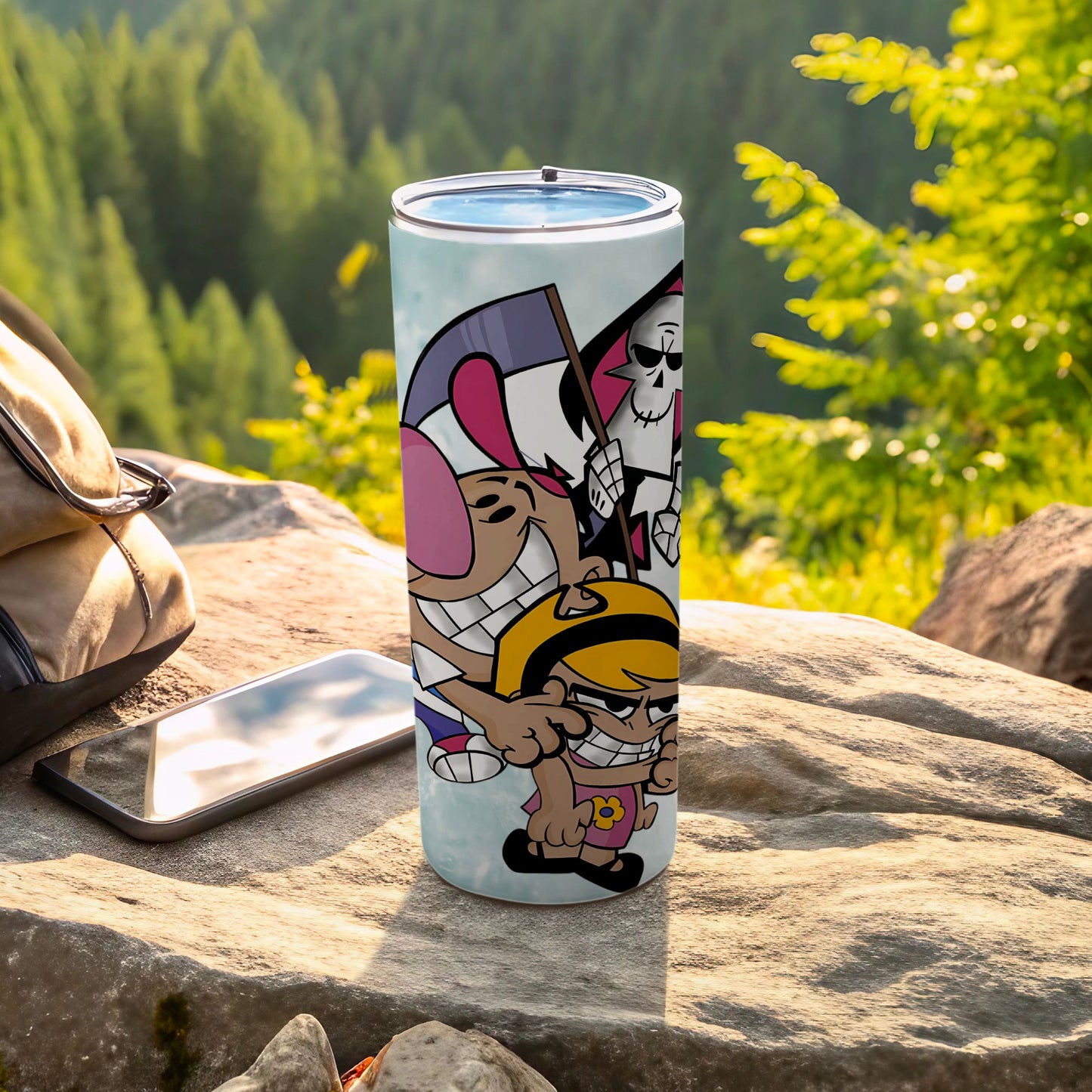 Cartoon Characters Insulated Travel Tumbler for Drinks