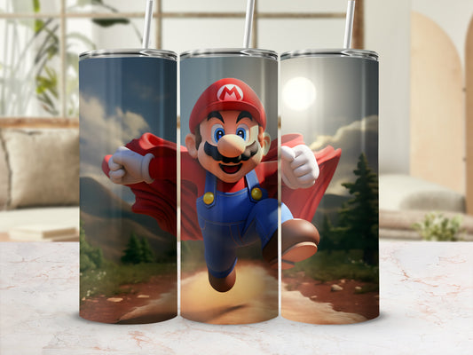 Colorful Super Character Design Insulated Tumbler