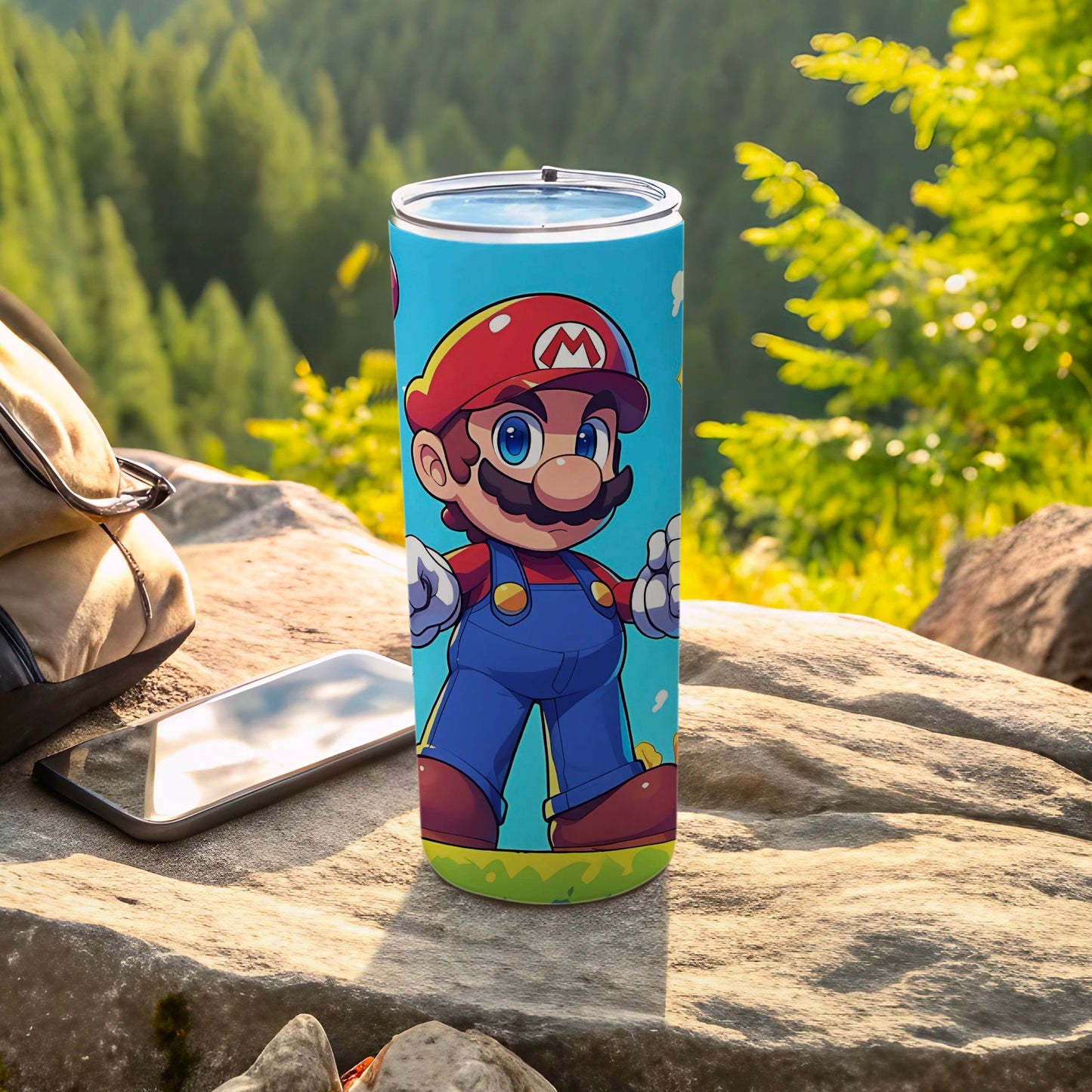 Colorful Cartoon Character Travel Tumbler Product