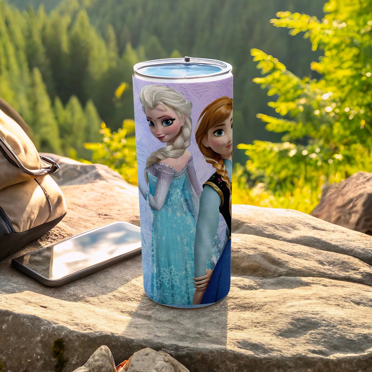 Frozen Characters Outdoor Adventure Tumbler