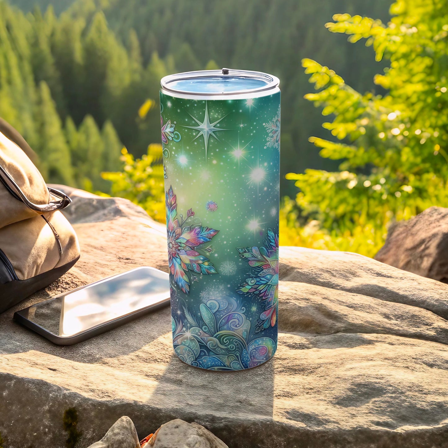 Vibrant Outdoors Nature Design Tumbler