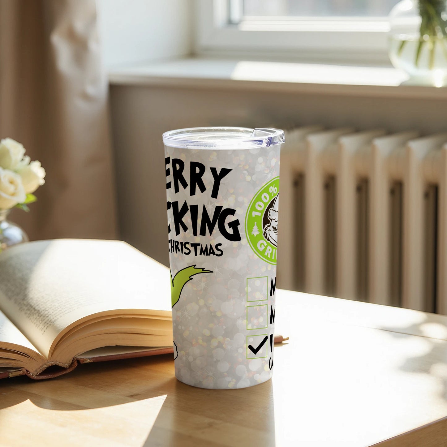 Merry Flocking Christmas Insulated Drinkware Gift