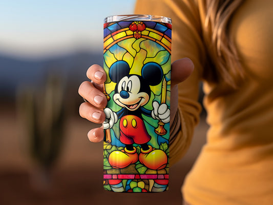 Colorful Mickey Mouse Travel Tumbler Cup Product
