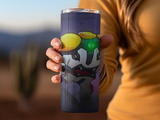 Ben 10 Ultimate Alien Rath Black White Yellow Tumblers
