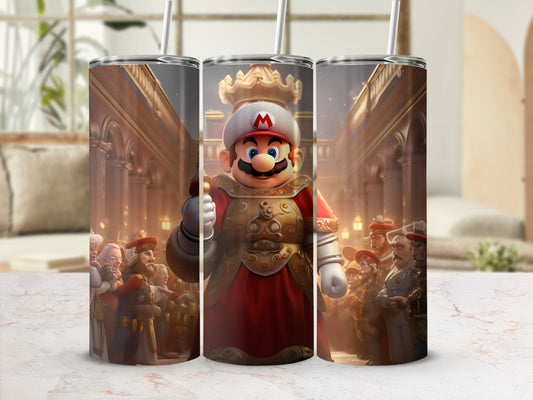 Medieval King Character Inspired Tumbler