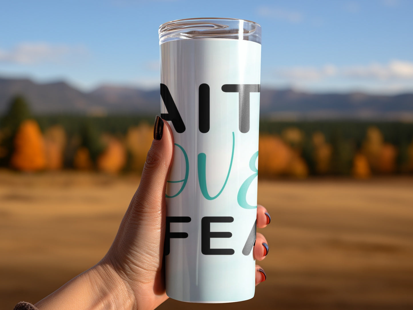 Inspirational Motivational Quote Tumbler Cup for Daily Use