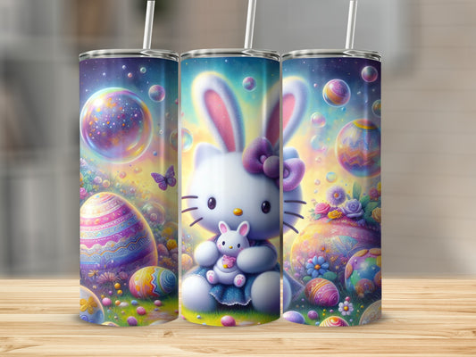 Hello Kitty Bunny Easter Eggs Colorful Bubbles Garden product type
