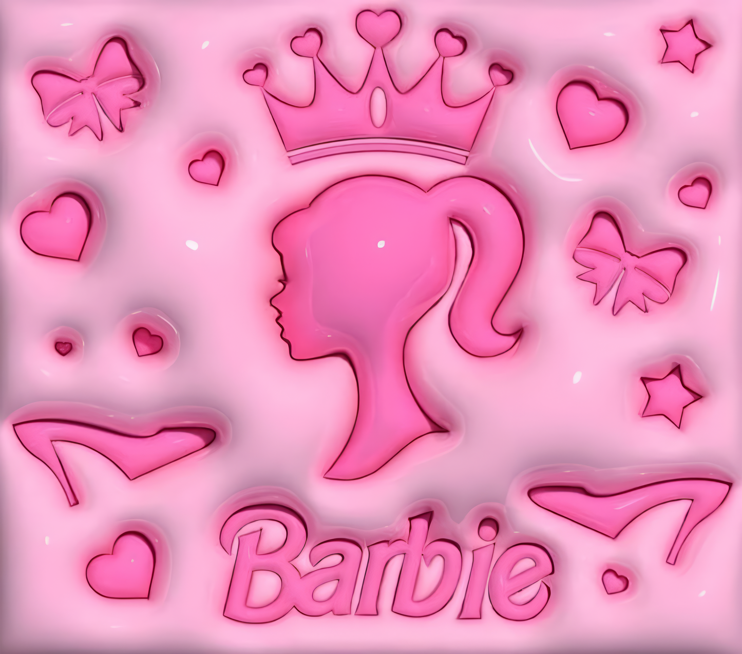 Barbie 3D tumbler