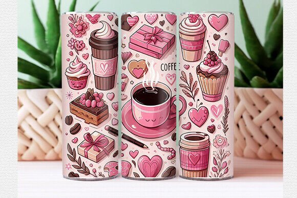Pink Coffee Tumbler