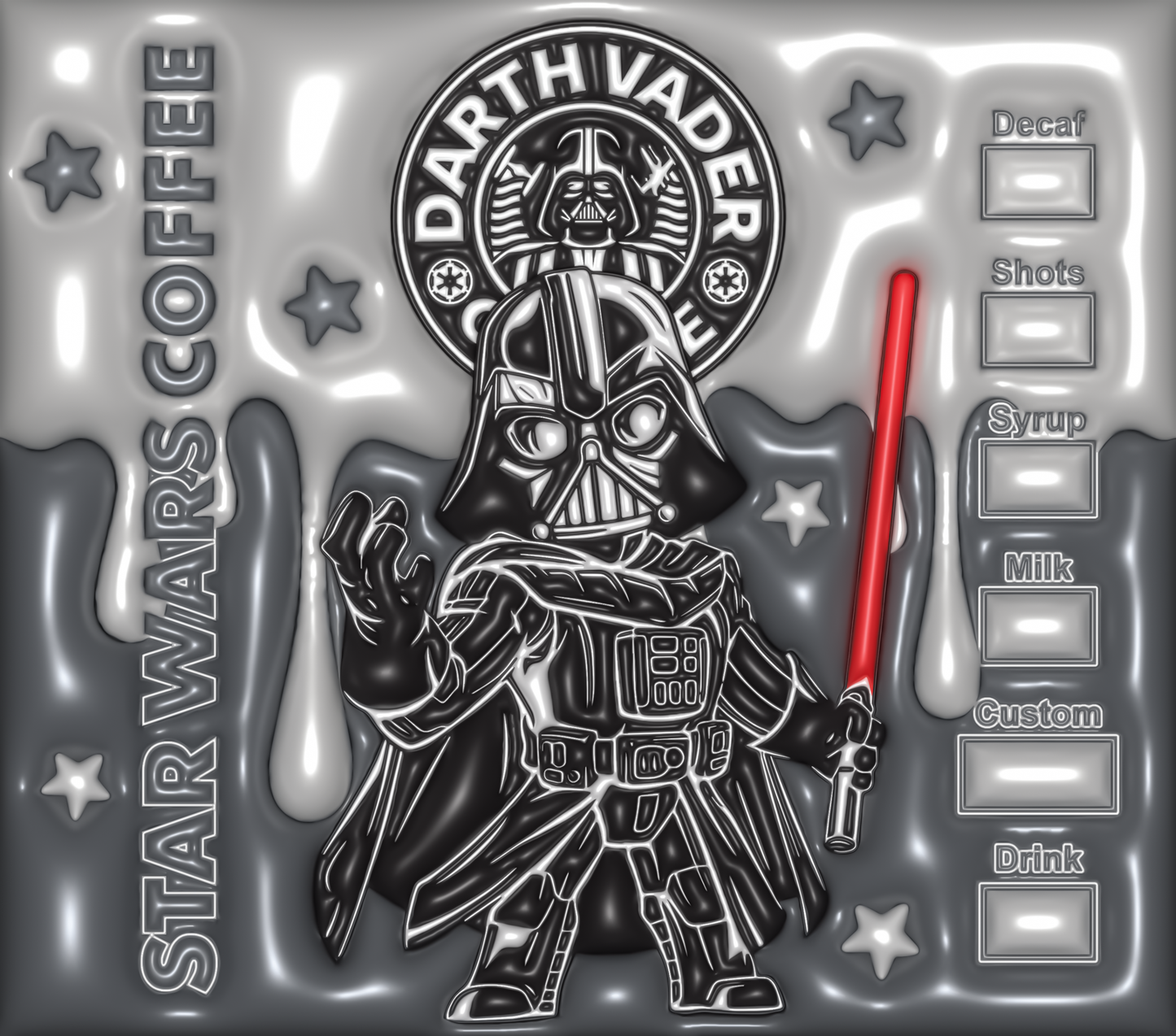 Star Wars Darth Vader tumbler