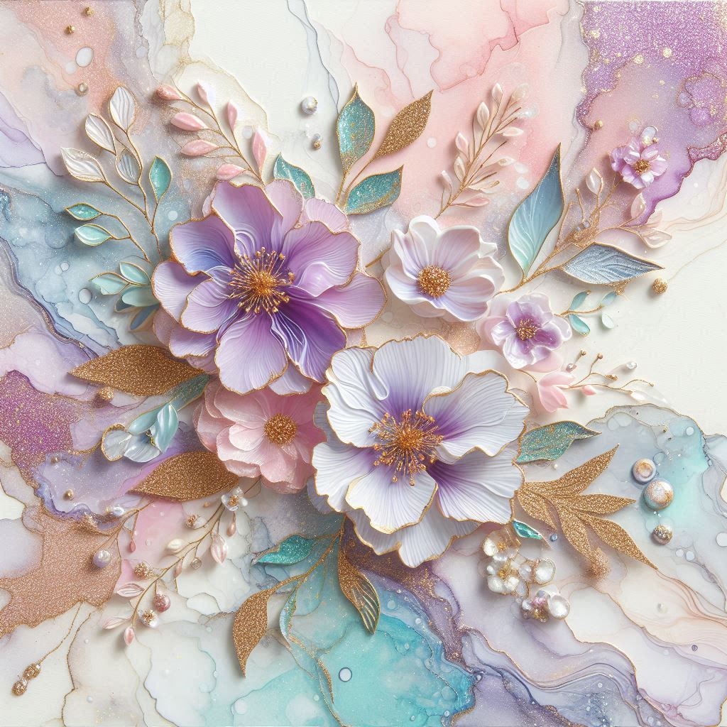 Pastel paper butterflies tumbler