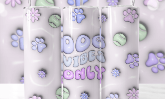 Dog Vibes Only tumbler