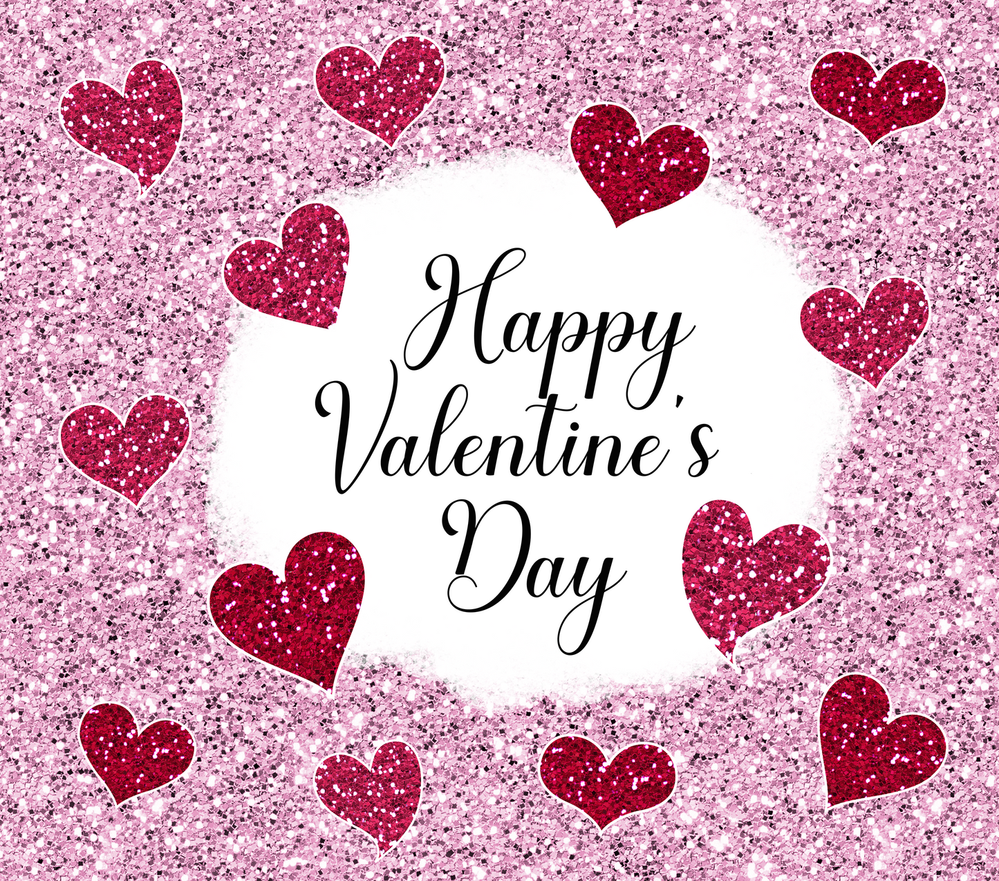 Valentine's Day tumbler
