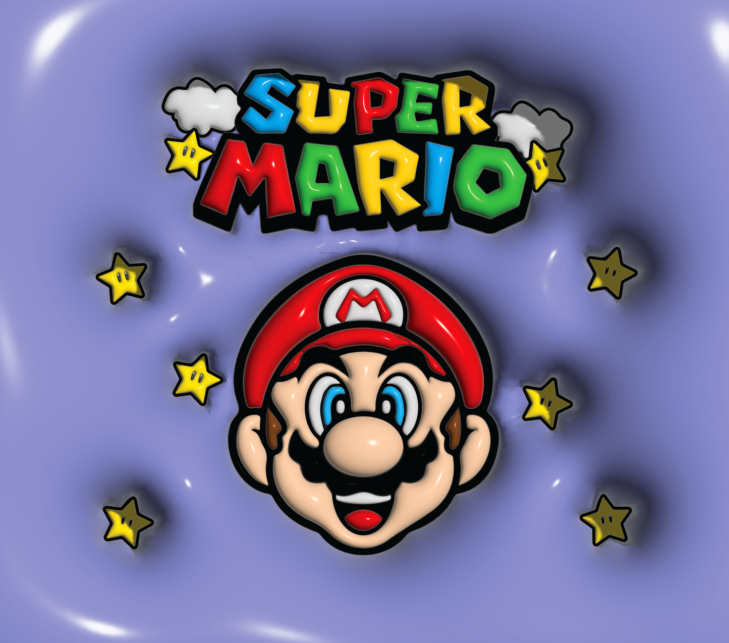 Mario 3D Puff Tumbler