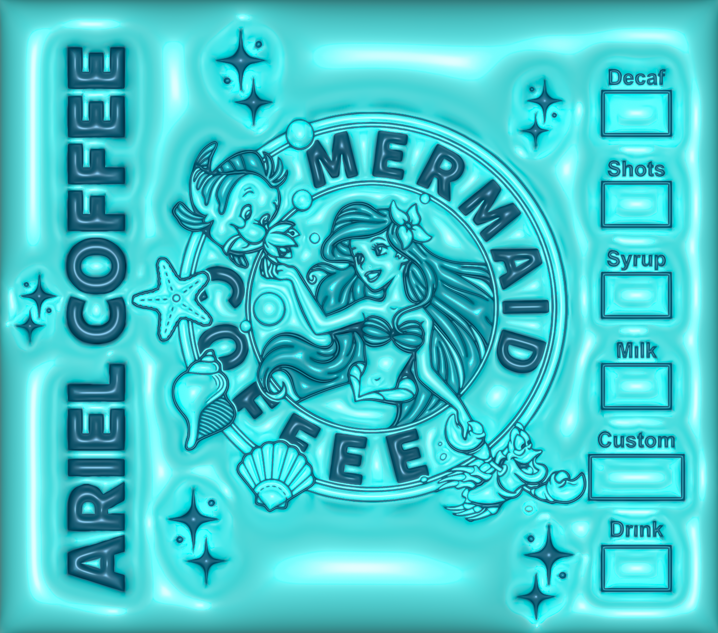 Ariel Coffee Starbucks Tumbler