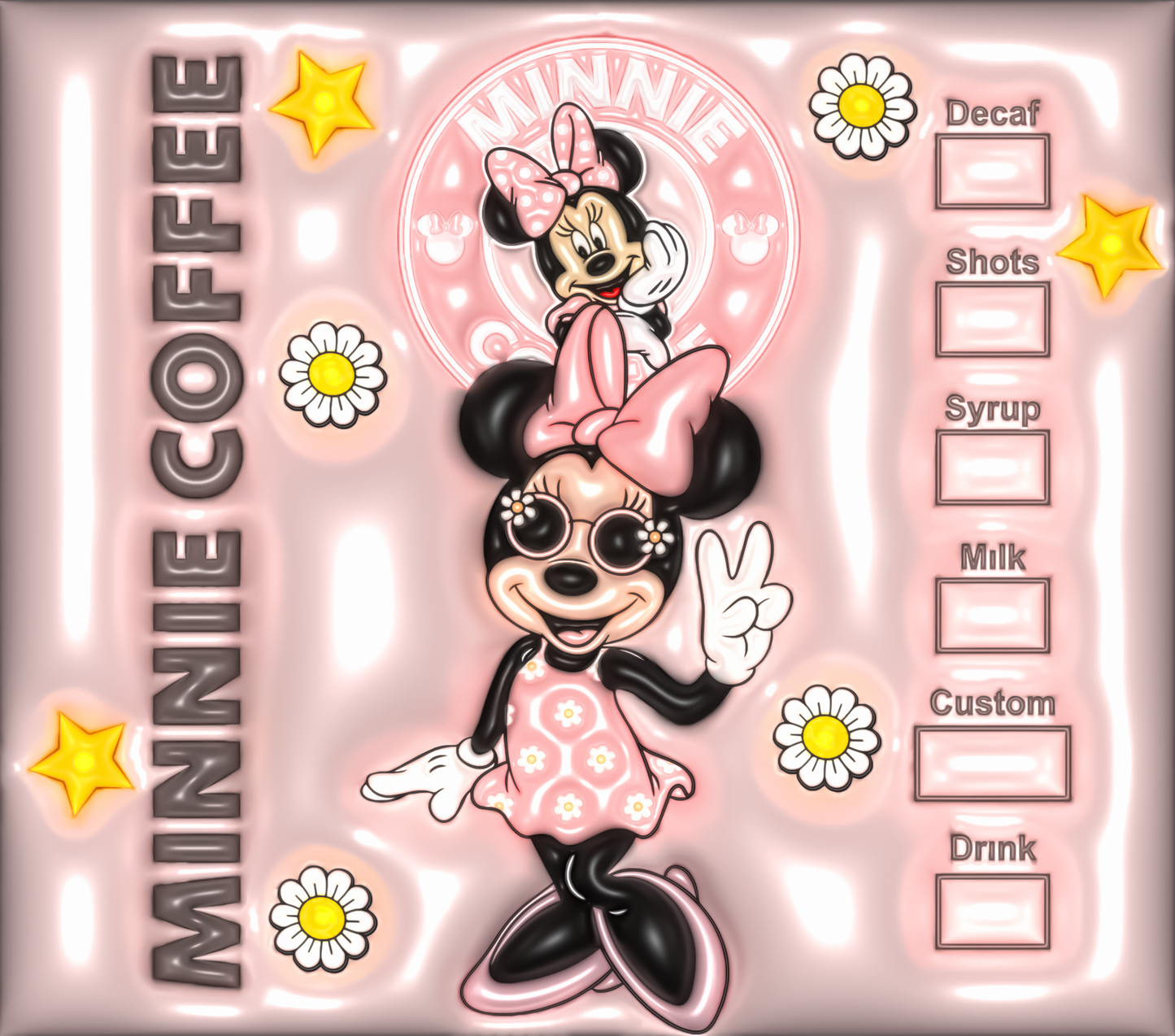 Minnie Starbucks Coffee tumbler