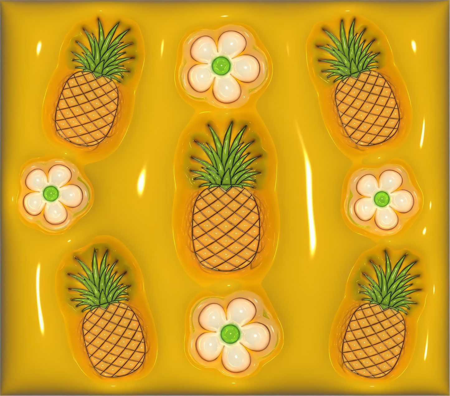 Pineapple tumbler