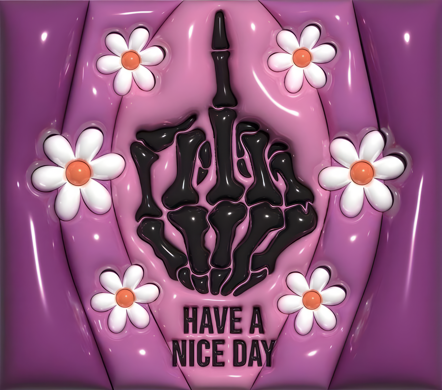 Have A Nice Day skeleton
