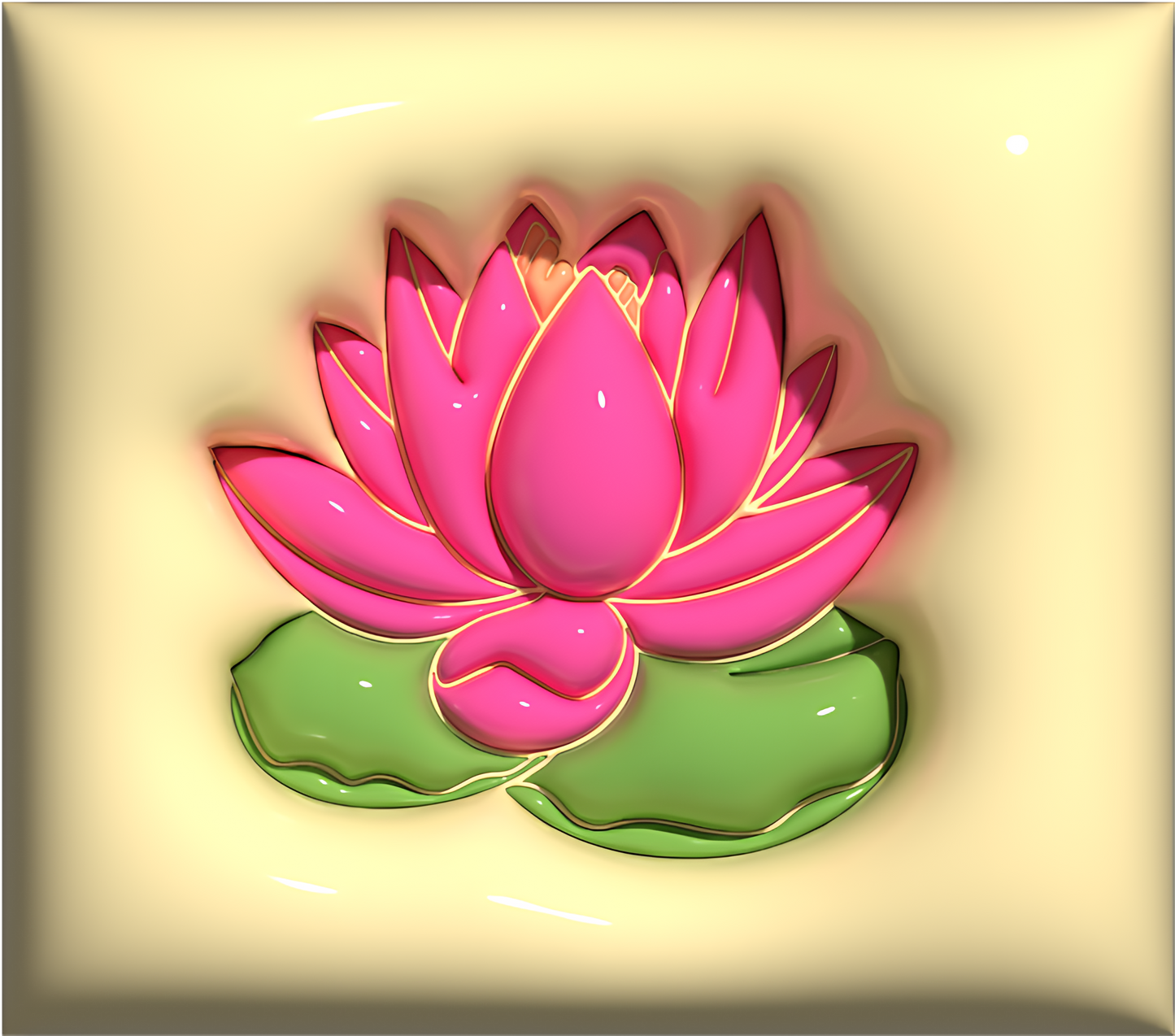 Pink Water Lily Pad