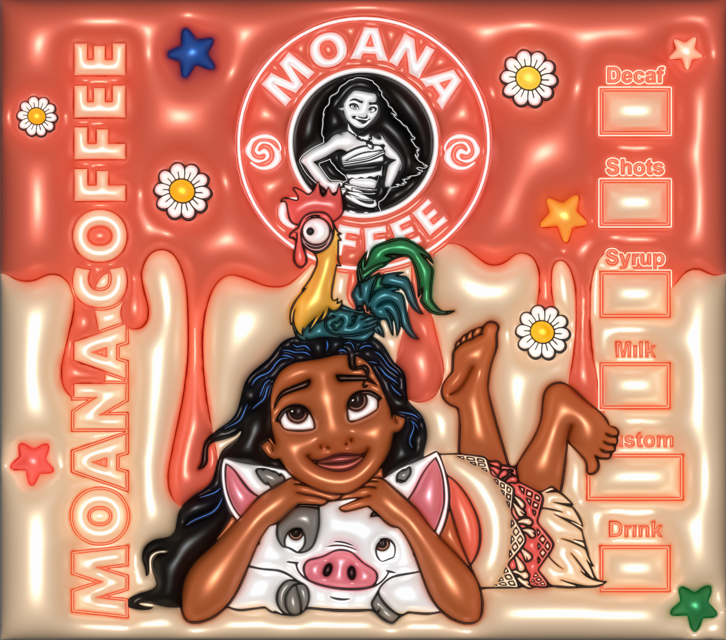Moana Coffee Starbucks tumbler