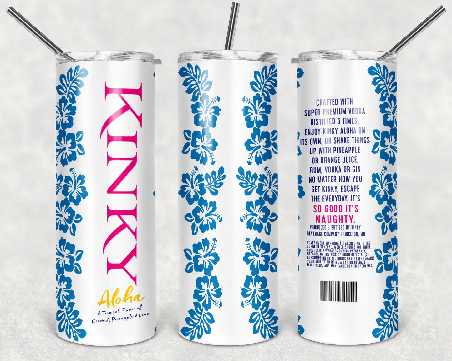 Kinky Tropical Fusion tumbler