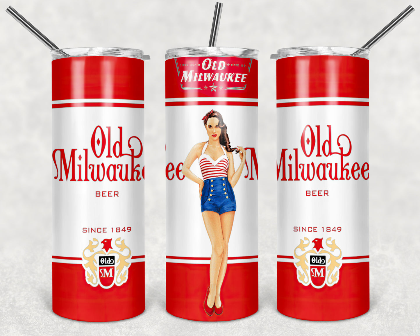 Old Milwaukee Original Beer Tumbler