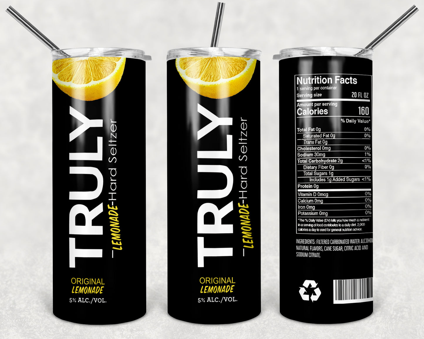 Truly Lemonade Hard Seltzer Tumbler