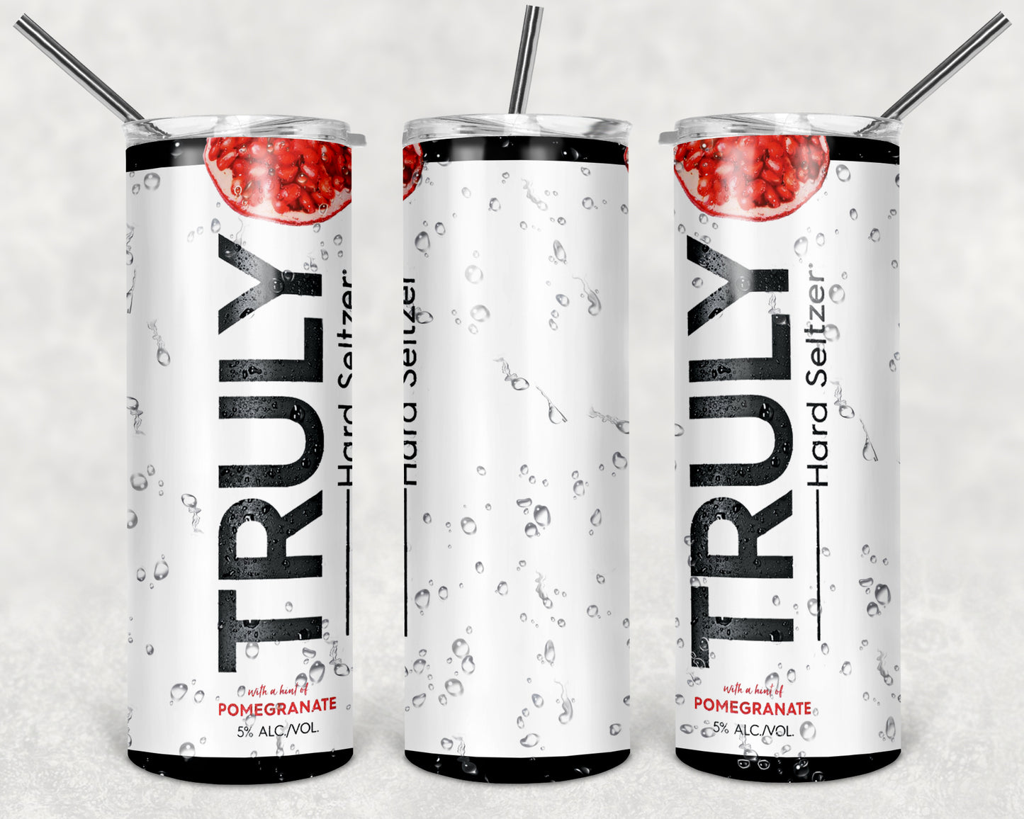 Truly Pomegranate Hard Seltzer Tumbler