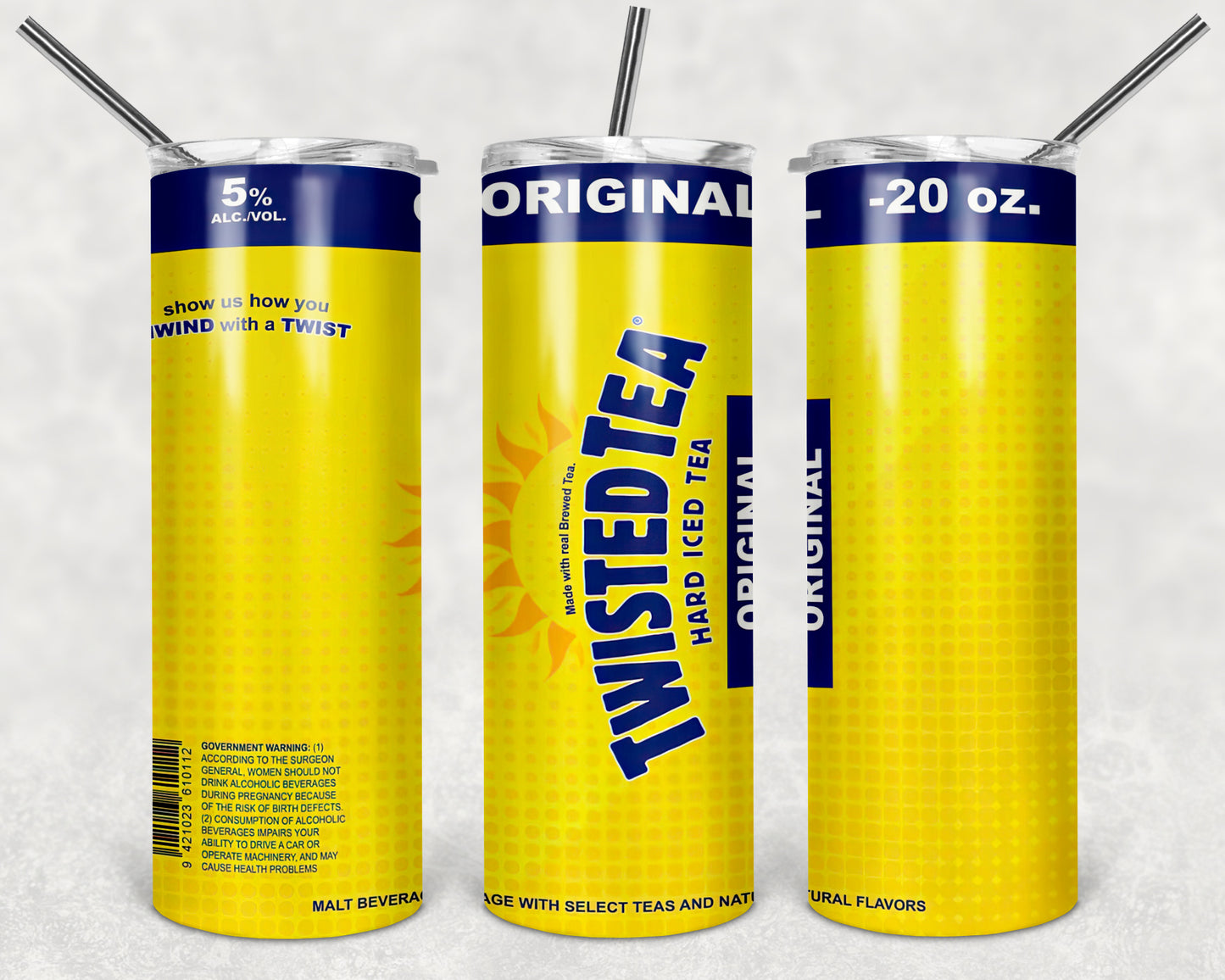 Twisted Tea Hard Ice Original Tumbler