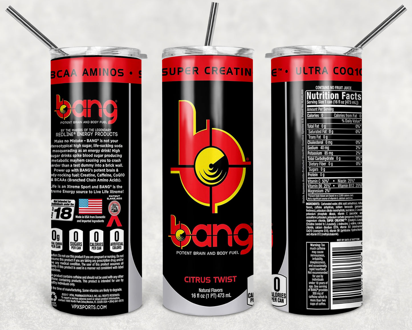 Bang Energy Drink Tumbler