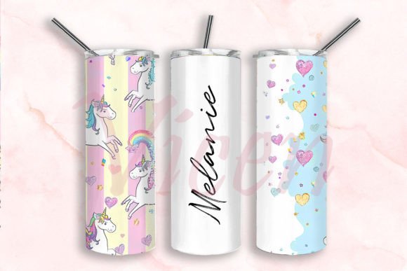 Custom Unicorn tumbler
