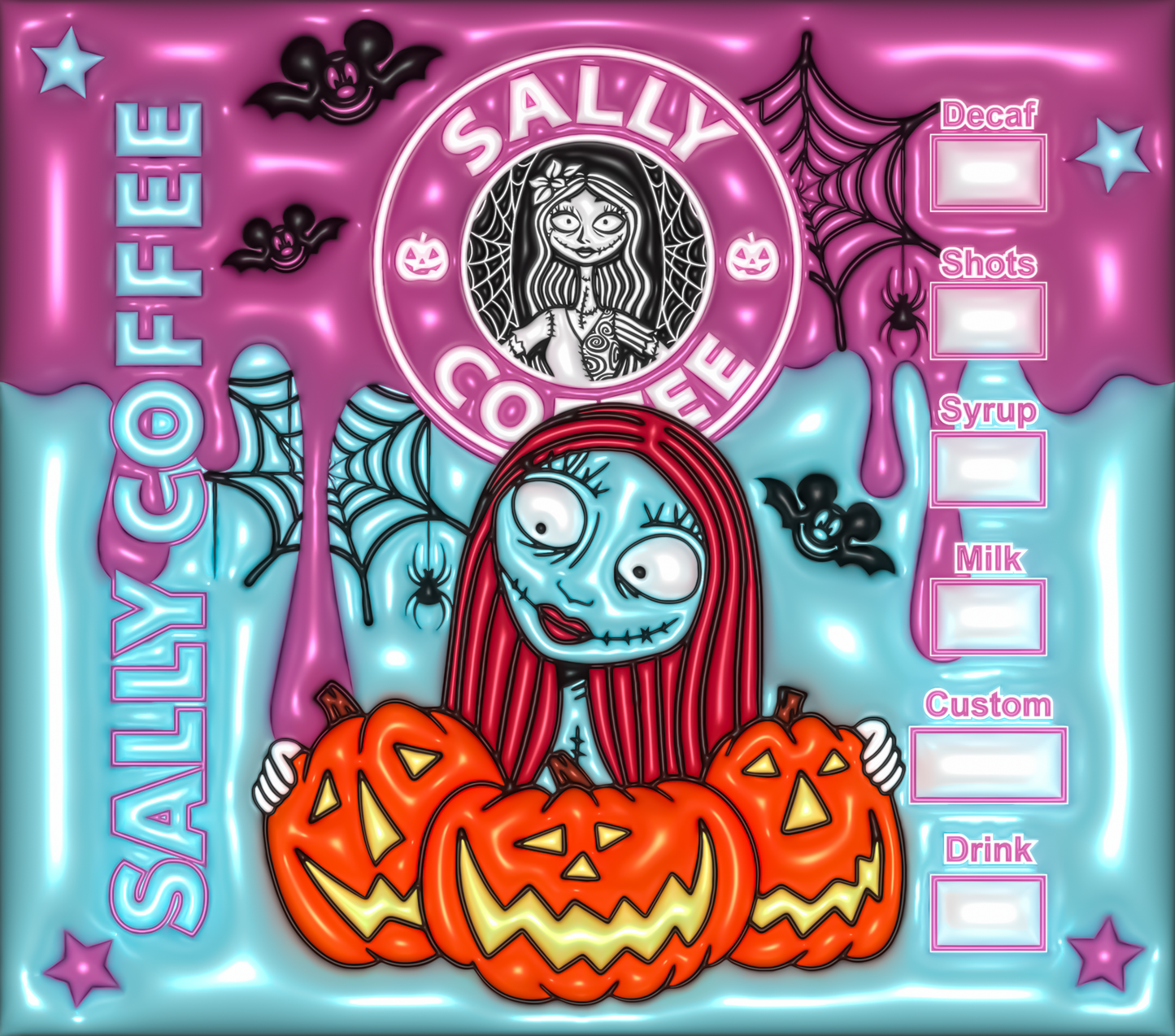Sally Coffee Starbucks tumbler