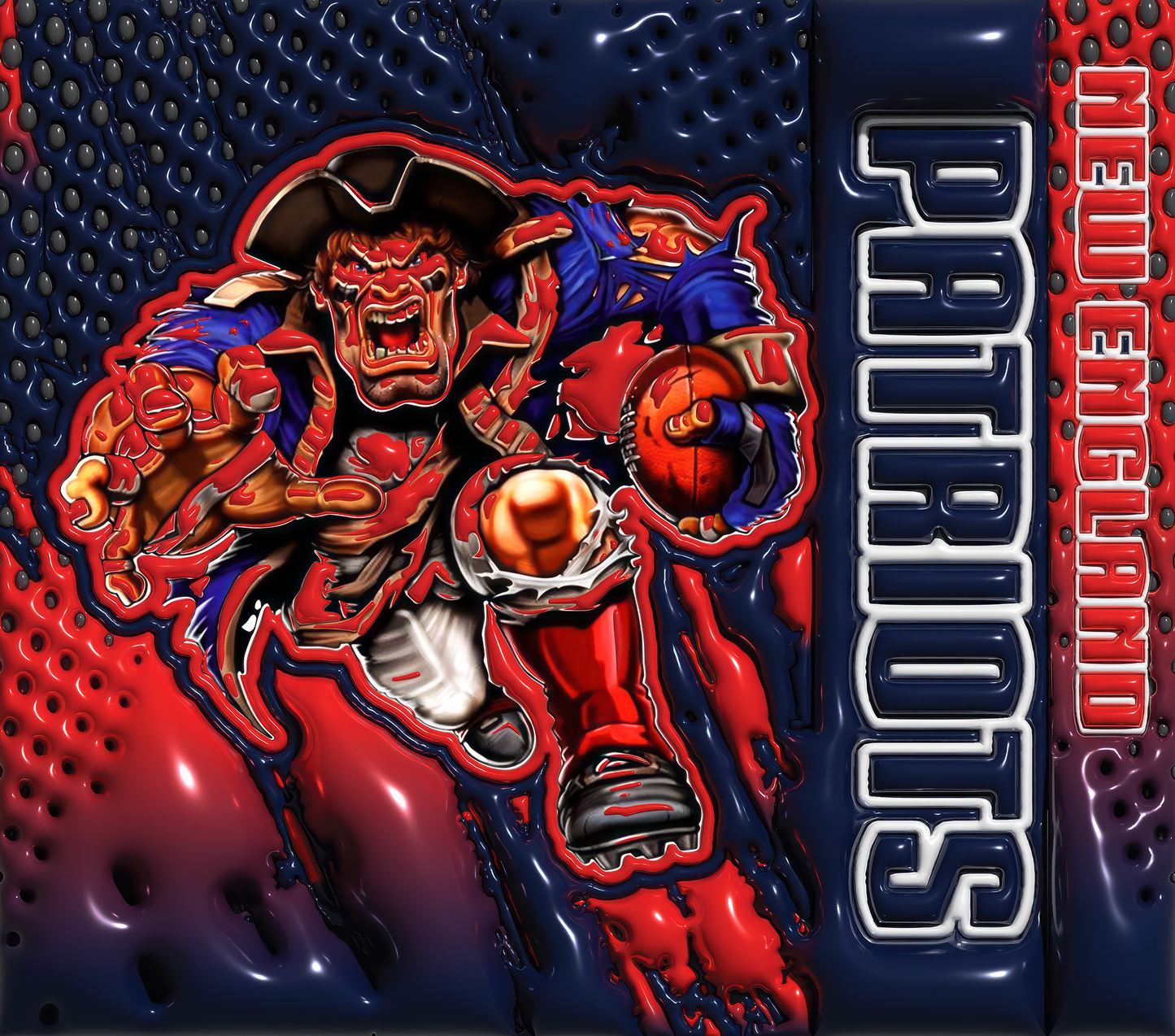 New England Patriots tumbler