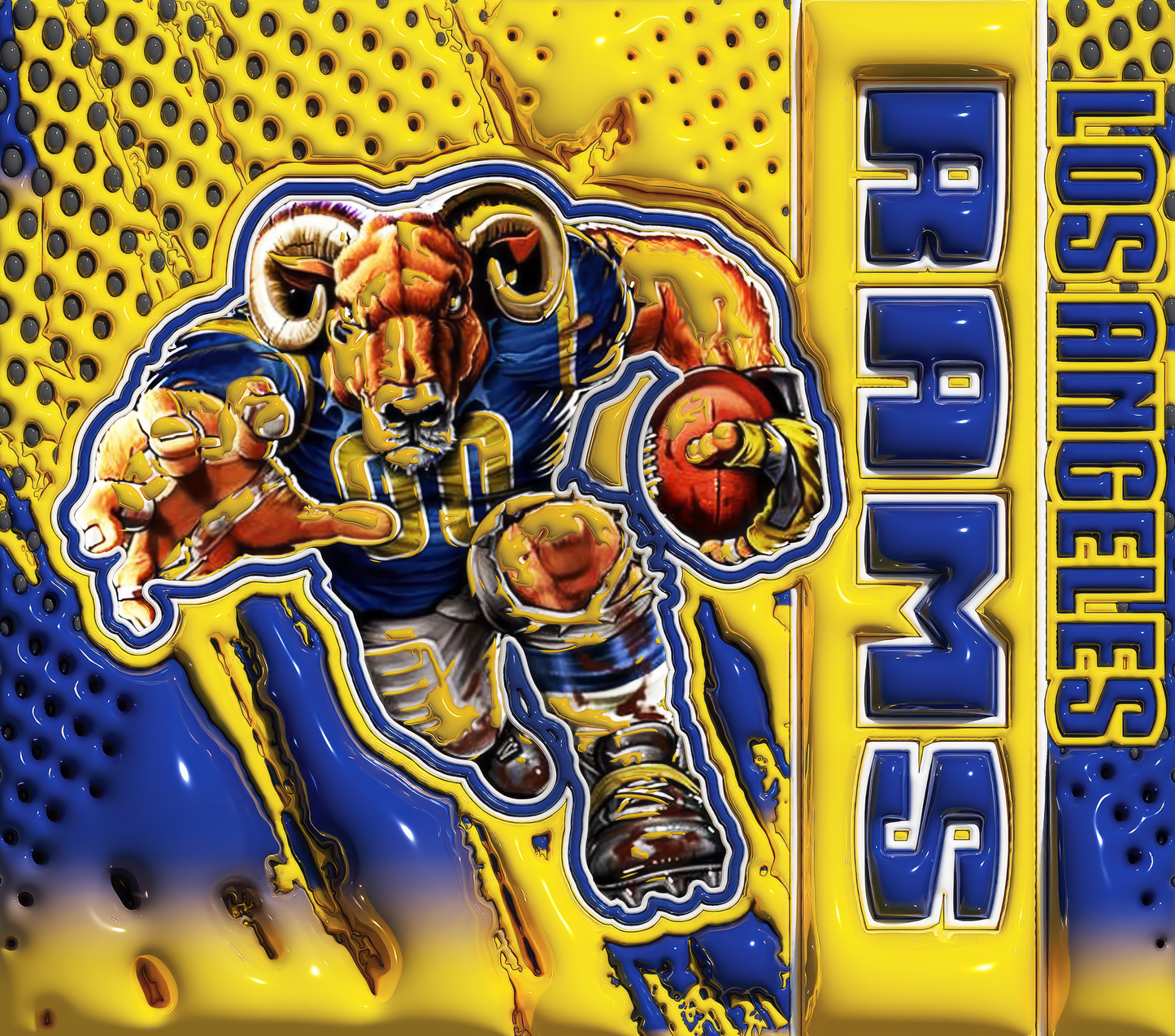 Los Angeles Rams tumbler