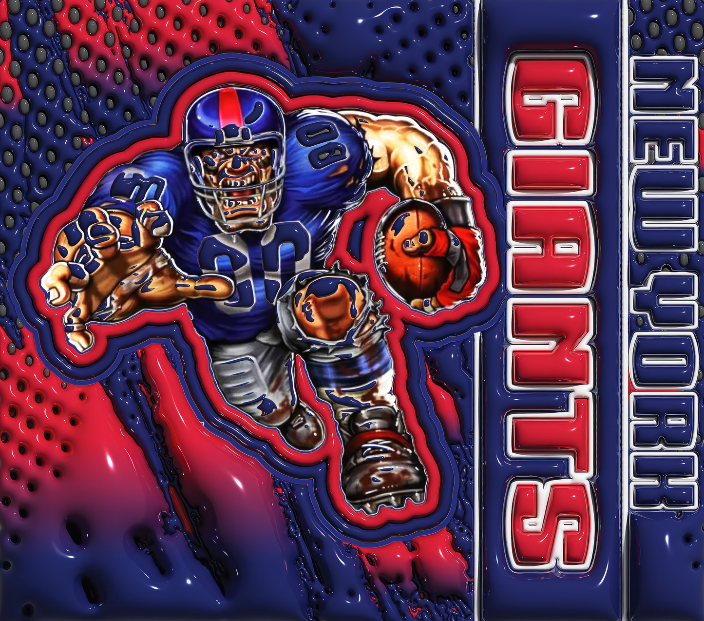 New York Giants tumbler