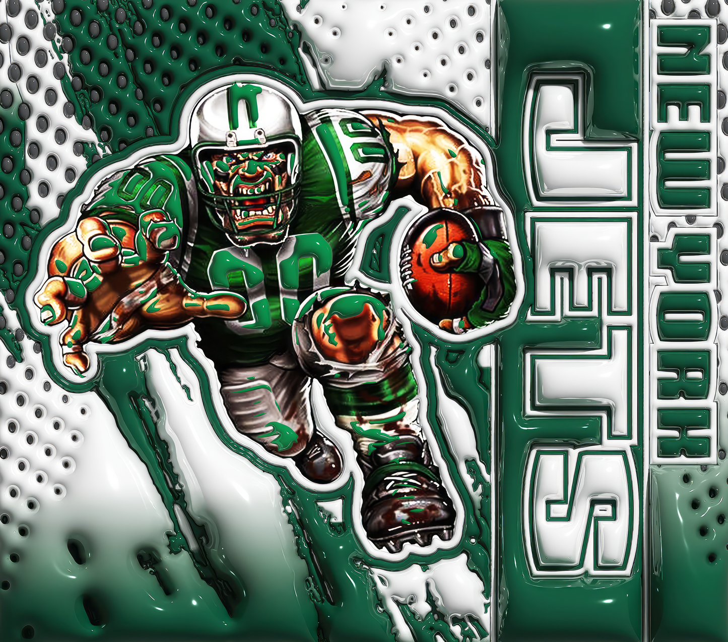 New York Jets Football tumbler